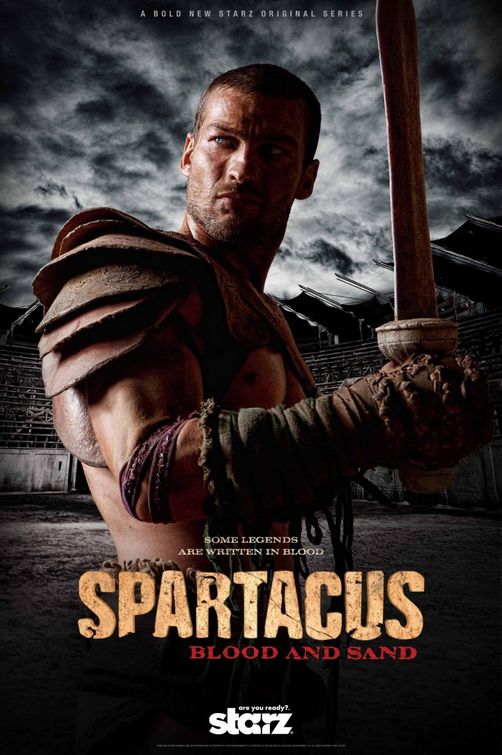 spartacus season blood sand episodes episode poster cast gladiator showtime starz tvstock shows roman slave spartakus war slavery rome crixus